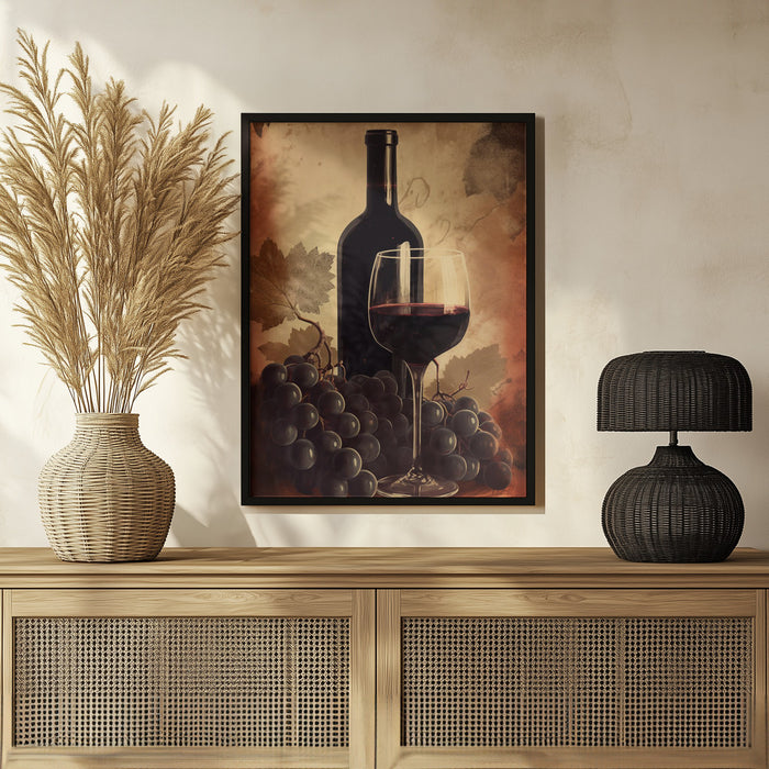 Red Red Wine No 2 - Andreas Magnusson Framed Art | Home or Office Art