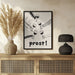 Prost! Wine Party with Friends - Rio Soléy Framed Art | Home or Office Art