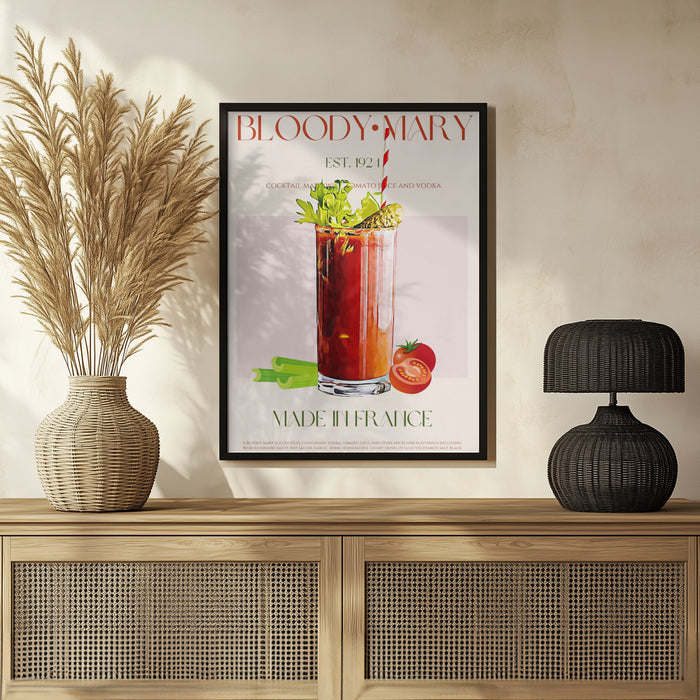 Classic Cocktail Delight - Nazma Khokhar Framed Art | Home or Office Art