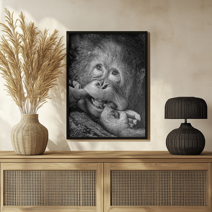 Big Smile.....please Framed Art Angela Muliani Hartojo | Home or Office Art
