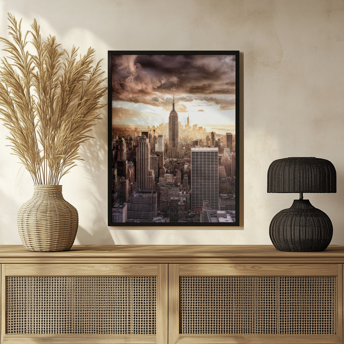 Top of the Sunsets - Javier de la Torre Framed Art | Home or Office Art