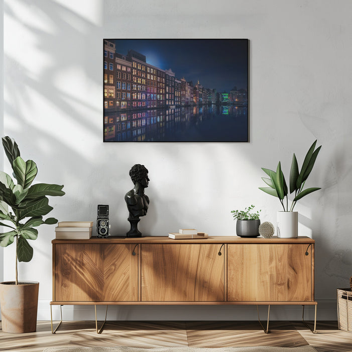 Amsterdam Windows Colors - Jesús M. García Framed Art | Home or Office Art