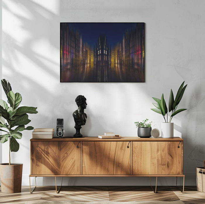 our house in the middle of the street - Stefan Kierek Framed Art | Home or Office Art
