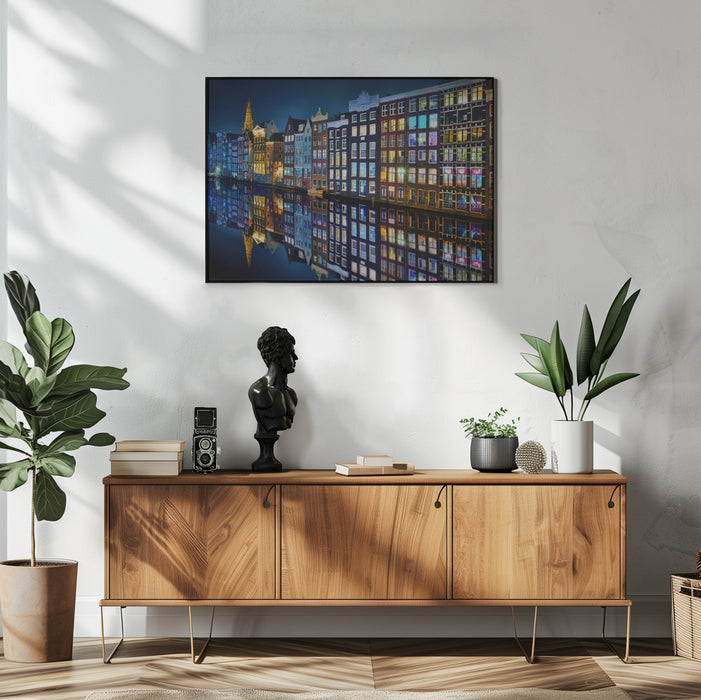 Amsterdam mirror. Framed Art Juan Pablo de Miguel | Home or Office Art