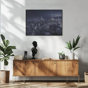 Blue city Framed Art Jorge Ruiz Dueso | Home or Office Art