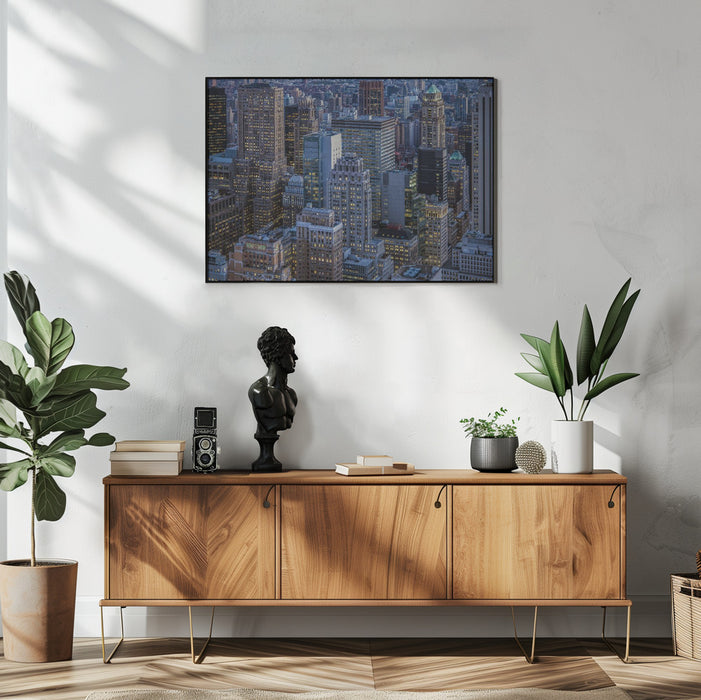 the city that never sleeps Framed Art Linda Wride | Home or Office Art
