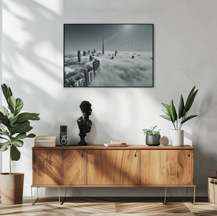 Up up and Above - Naufal Framed Art | Home or Office Art