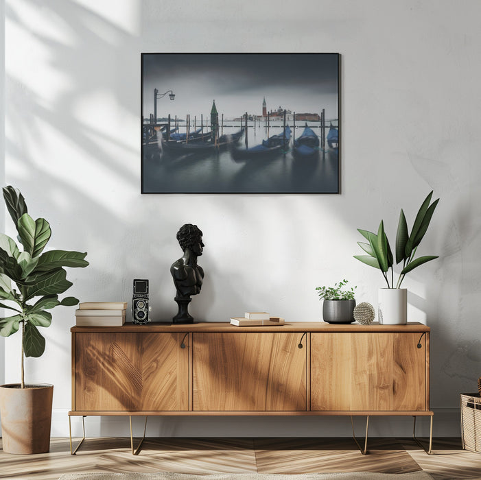 Floating on a Dream Framed Art Majid Behzad | Home or Office Art