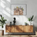 Boho Alpacas Framed Art Kathrin Pienaar | Home or Office Art