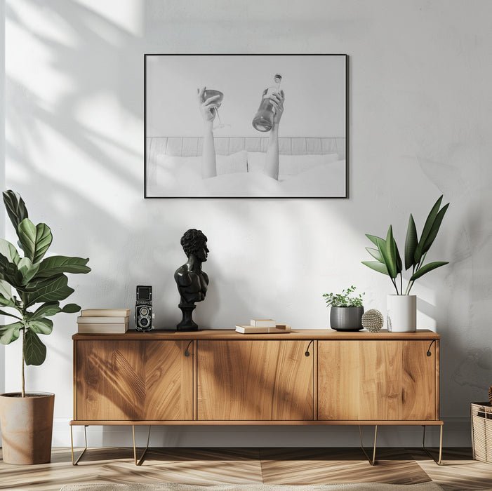 Aperol In Bed Horisontal - Pictufy Studio III Framed Art | Home or Office Art