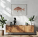 Red Snapper - Sherman F. Denton Framed Art | Home or Office Art