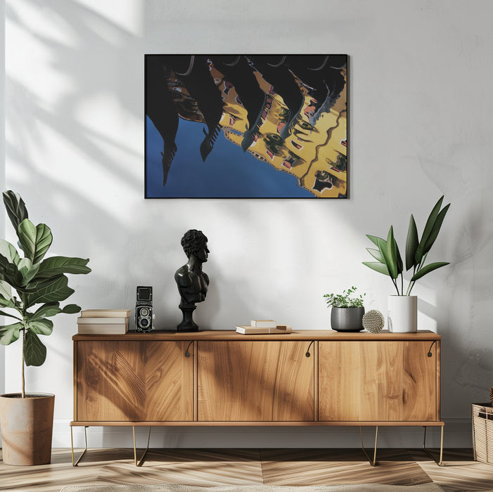Venice - Gondole - Reflex - Fabrizio Vendramin Framed Art | Home or Office Art