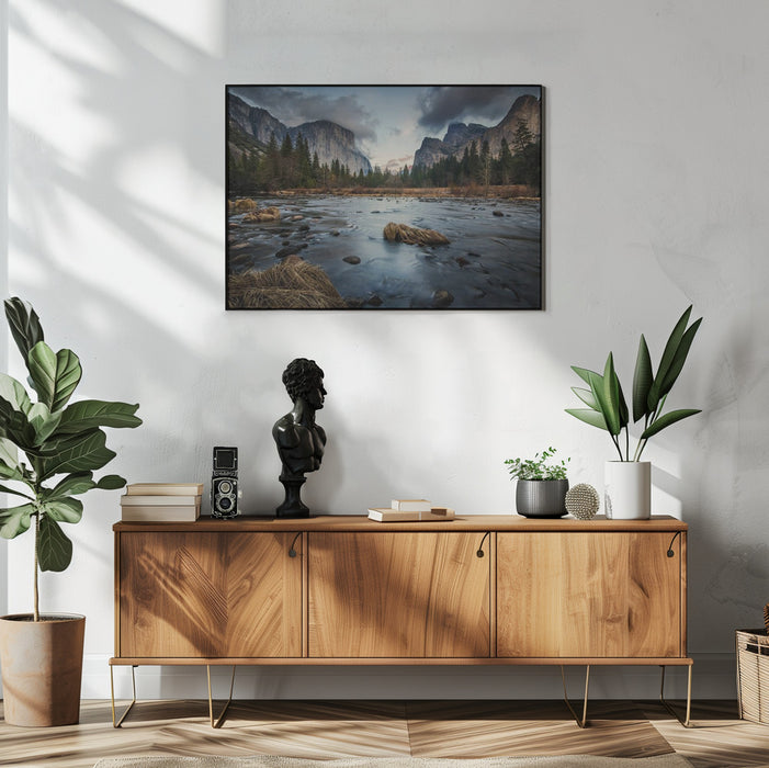The Dark Flow - Naphat Chantaravisoot Framed Art | Home or Office Art