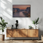 Venice Grand Canal at Sunset - Karen Deakin Framed Art | Home or Office Art