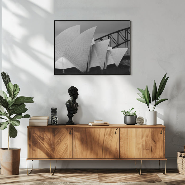 Opera house Sydney - Alida van Zaane Framed Art | Home or Office Art