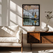 Stepwell Reflections - Susan Moss Framed Art | Home or Office Art