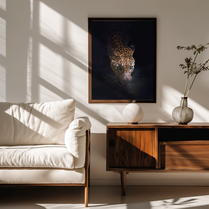 Drinking Framed Art Antonyus Bunjamin (Abe) | Home or Office Art