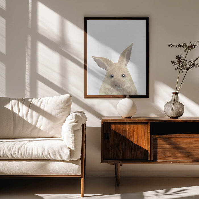 Rabbit Framed Art Pictufy Studio II | Home or Office Art