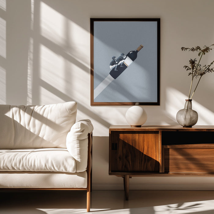 We ride until dawn - Maarten Léon Framed Art | Home or Office Art