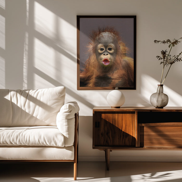 kisses Framed Art Prabu Dennaga | Home or Office Art