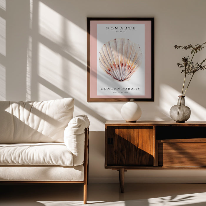 Non Arte Sea Shell no.2 - Rikke Løndager Boisen Framed Art | Home or Office Art