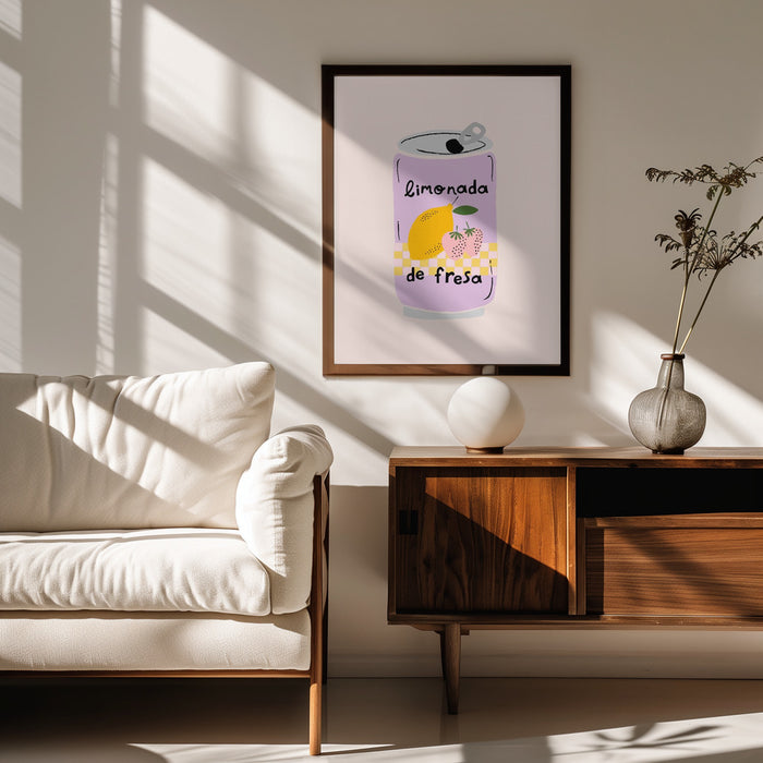 Strawberry Lemonade - Aislinn Simmonds Framed Art | Home or Office Art