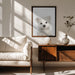 Peekaboo Baby Polar Bear Framed Art Lola Peacock | Home or Office Art