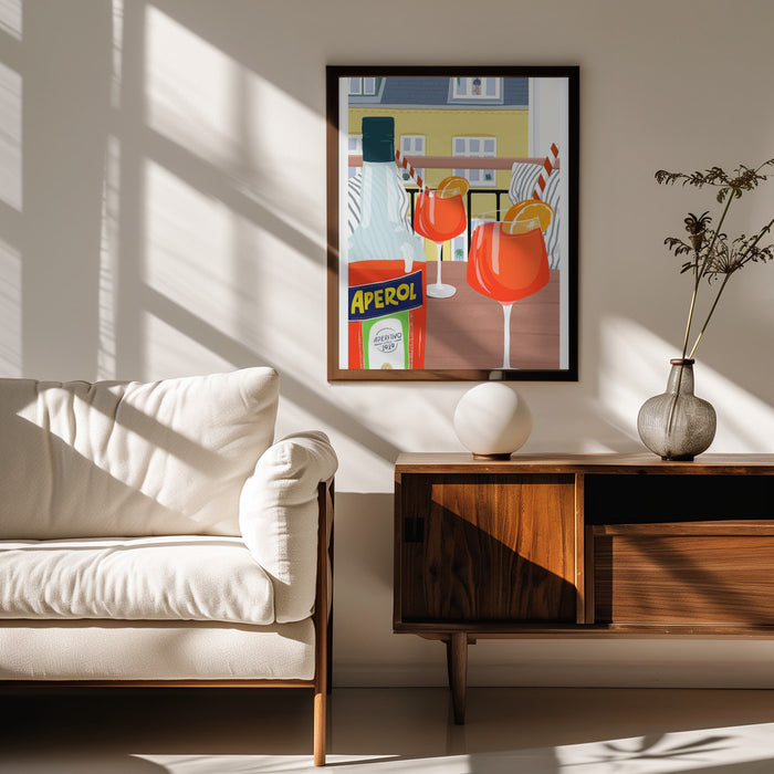 Balcony &quot;Hygge&quot; - ByKammille Framed Art | Home or Office Art