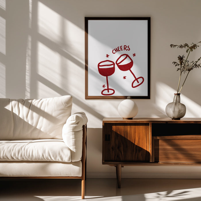 Toasting Delight - Athene Fritsch Framed Art | Home or Office Art