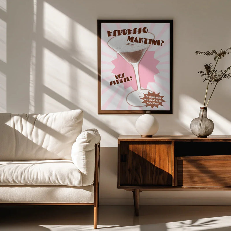 Fizz and Buzz Delight - Athene Fritsch Framed Art | Home or Office Art