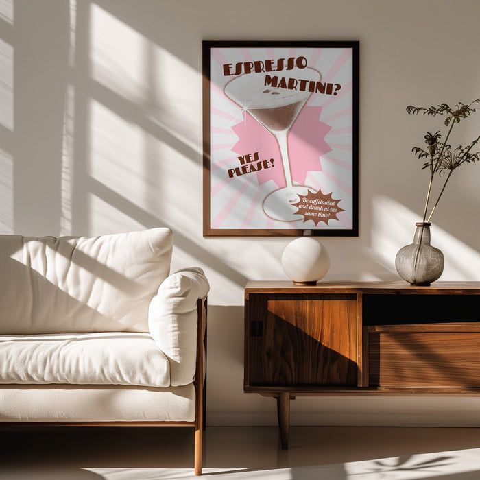 Fizz and Buzz Delight - Athene Fritsch Framed Art | Home or Office Art