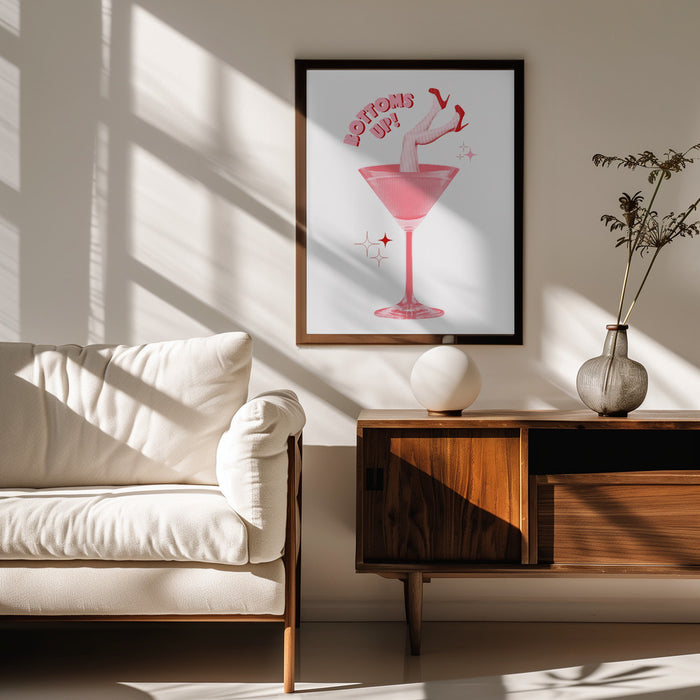 Martini Mischief - Athene Fritsch Framed Art | Home or Office Art