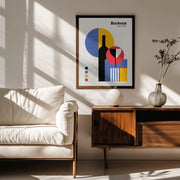 Bauhaus Wine Lodge - Retrodrome Framed Art | Home or Office Art