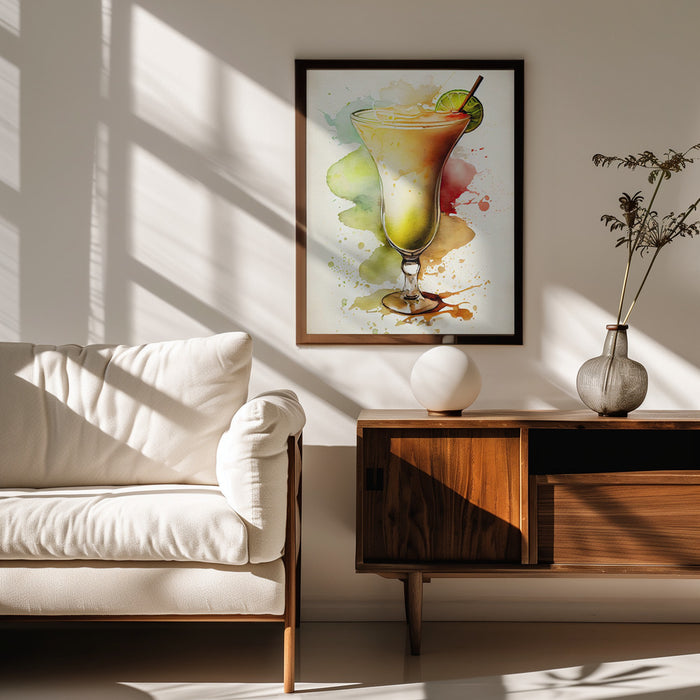 Drinks cocktail - Justyna Jaszke Framed Art | Home or Office Art