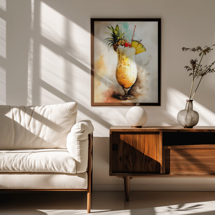 Drinks cocktail - Justyna Jaszke Framed Art | Home or Office Art