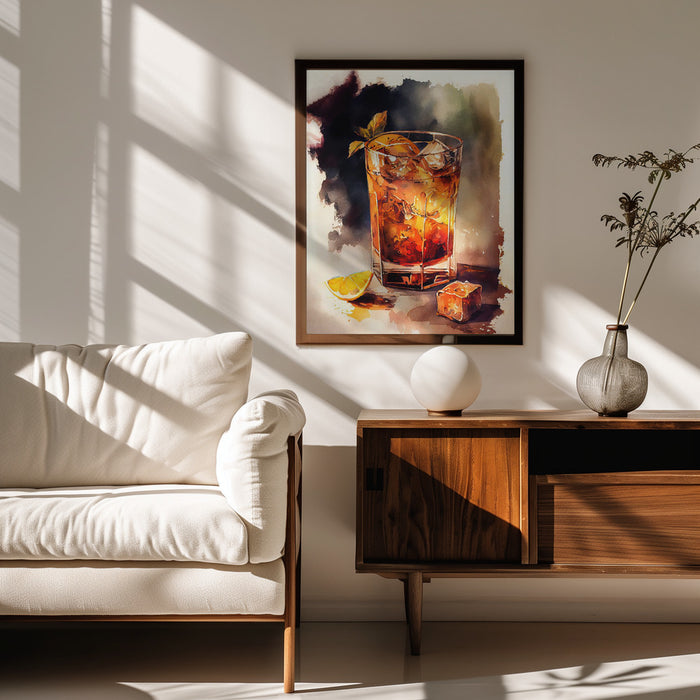 Drinks cocktail - Justyna Jaszke Framed Art | Home or Office Art