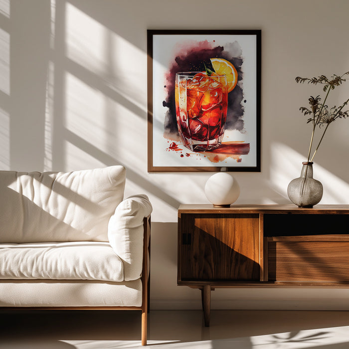 Drinks cocktail - Justyna Jaszke Framed Art | Home or Office Art