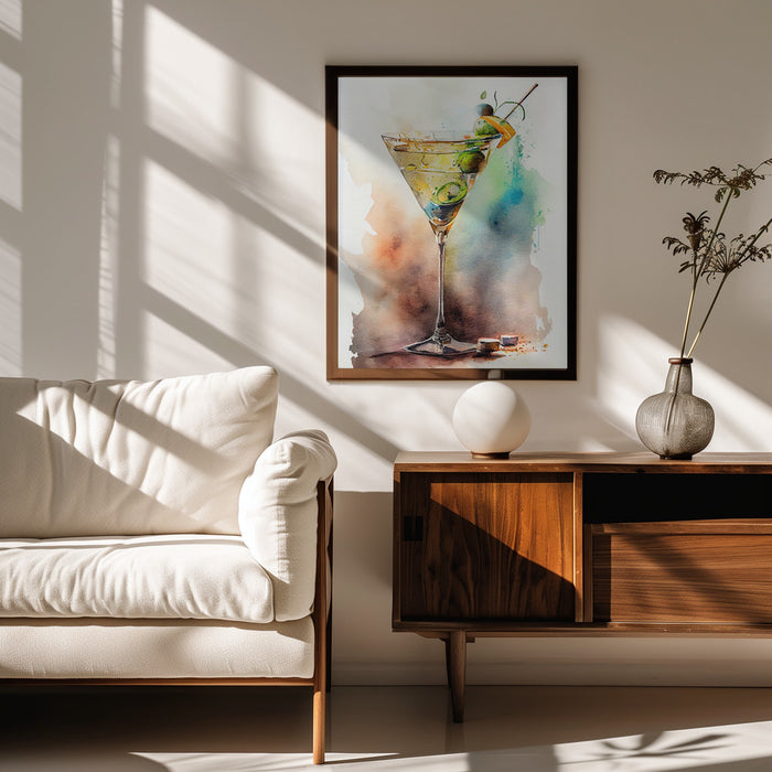 Drinks cocktail - Justyna Jaszke Framed Art | Home or Office Art