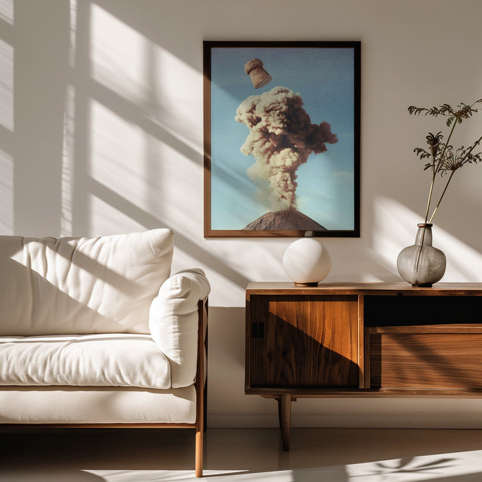 Volcanic Pop - Champagne Party - Vertigo Artography Framed Art | Home or Office Art
