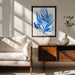 Blue Aquatic Plant Poster 6 - cartissi Framed Art | Home or Office Art