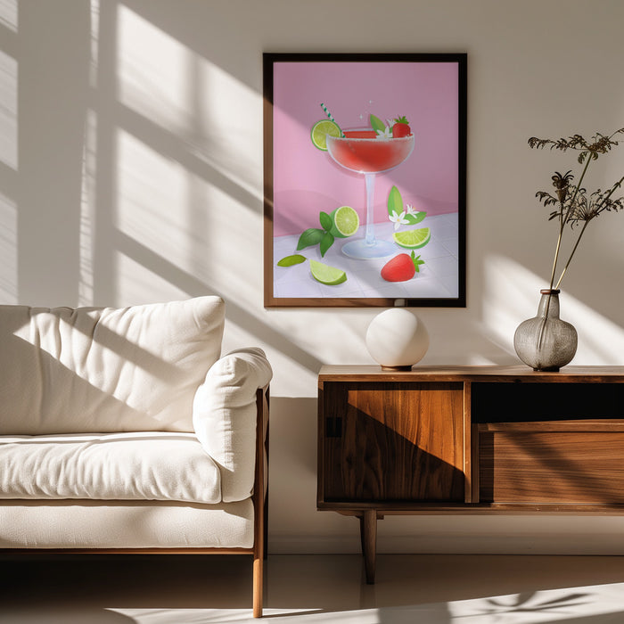 Daiquiri Cockail - Petra Lizde Framed Art | Home or Office Art