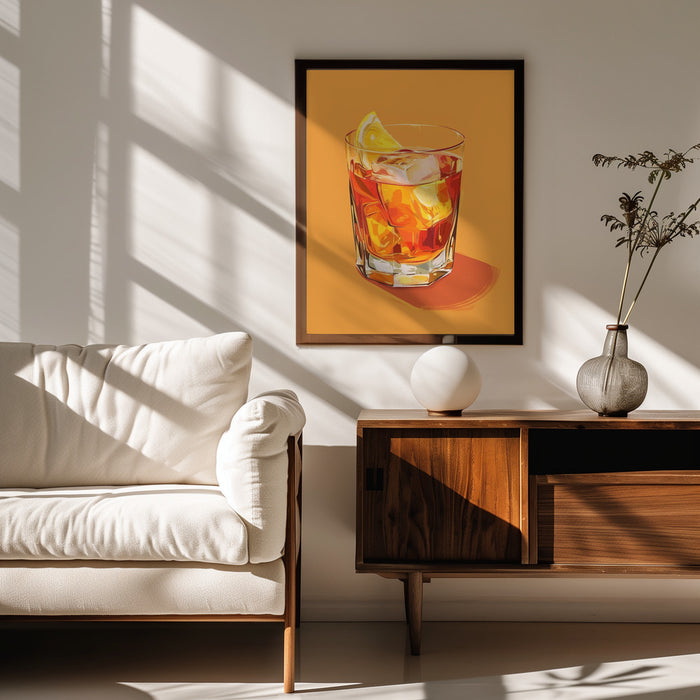 Negroni - Jolly and Dash - Jolly and Dash Framed Art | Home or Office Art