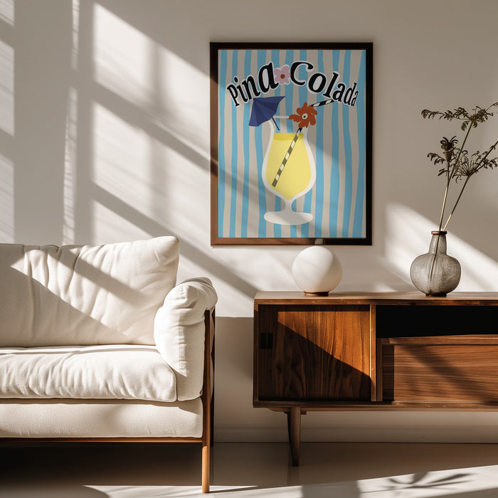 Pina Colada - Miho Art Studio Framed Art | Home or Office Art