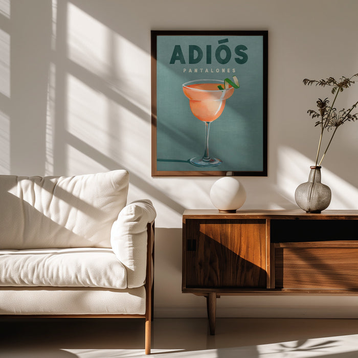 Pantalones - The Whiskey Ginger Framed Art | Home or Office Art