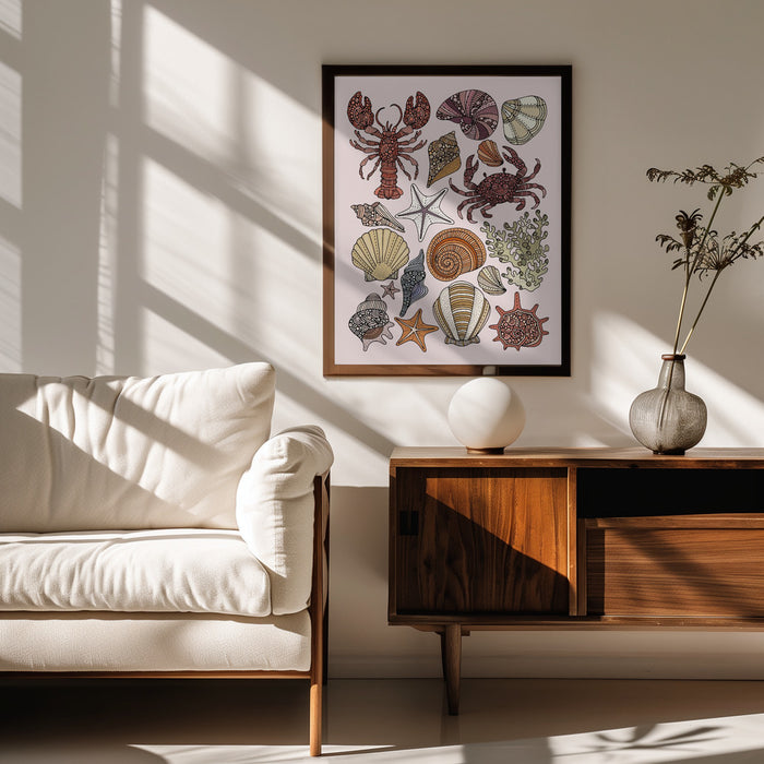 In the Sea - Valentina Harper Framed Art | Home or Office Art