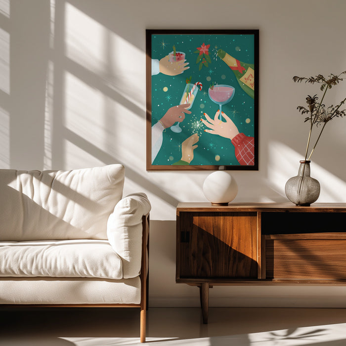 Cheers - Petra Lizde Framed Art | Home or Office Art
