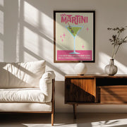 Dirty Martini Cocktail 01.png - WallChart Art Studio Framed Art | Home or Office Art