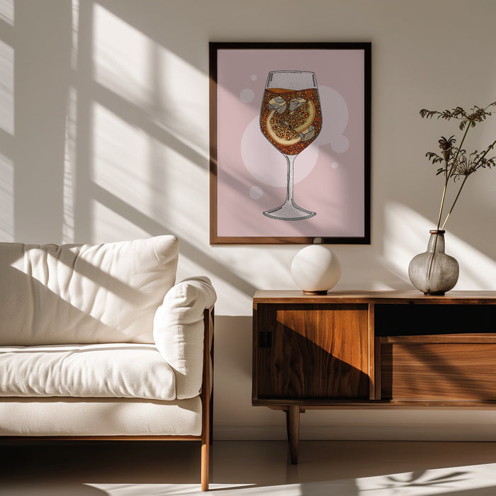 Zesty Glow - Valentina Harper Framed Art | Home or Office Art