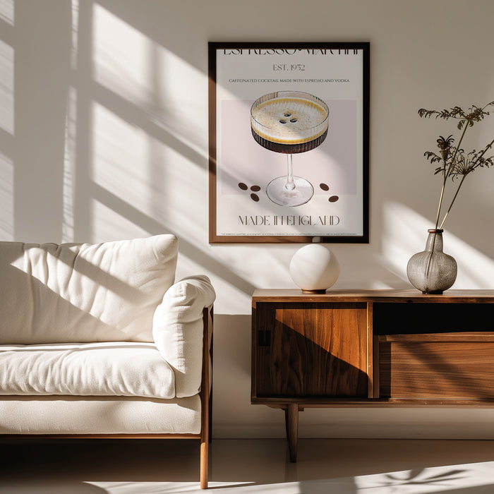 “Coffee Delight” - Nazma Khokhar Framed Art | Home or Office Art