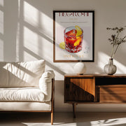 Negroni Delight - Nazma Khokhar Framed Art | Home or Office Art